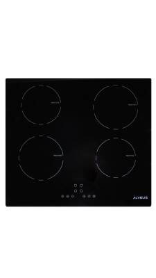 Alveus Indüksiyonlu Siyah Ankastre Cam Ocak 60 Cm - 1