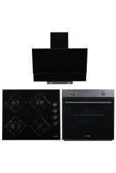 ALVEUS LUMERA 605 SİYAH SOĞUTMA FANLI 3'LÜ ANKASTRE SET - Alveus