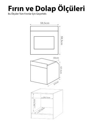 ALVEUS MFA 605 BEYAZ (SOĞUTMA FANLI) ANKASTRE FIRIN - 4