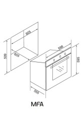 ALVEUS MFA 627 GRİ DİJİTAL FIRIN - 4